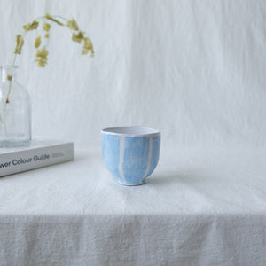 Blue Scribbles -Cup-