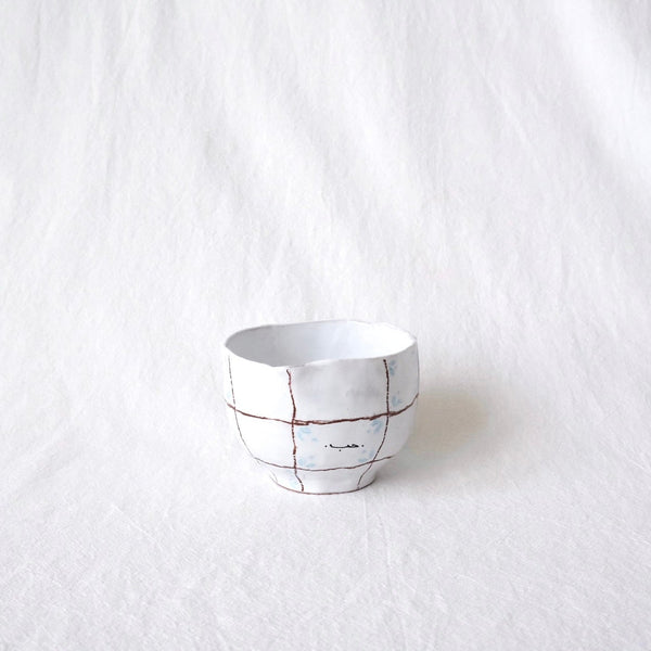 Tiles brown - Bowl with Spout